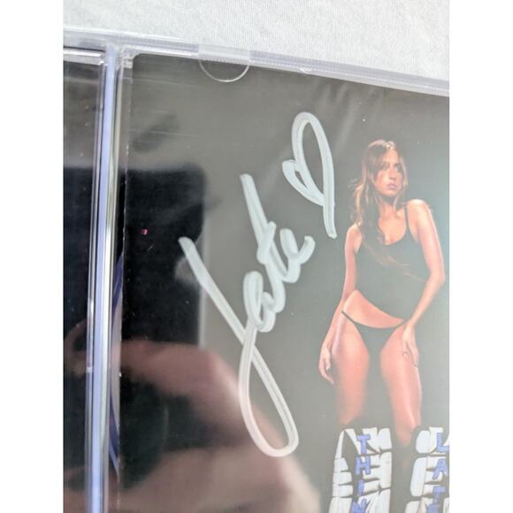 Tate Mcrae Signed Think Later CD Sealed New Autographed Silver - Picture 4 of 9